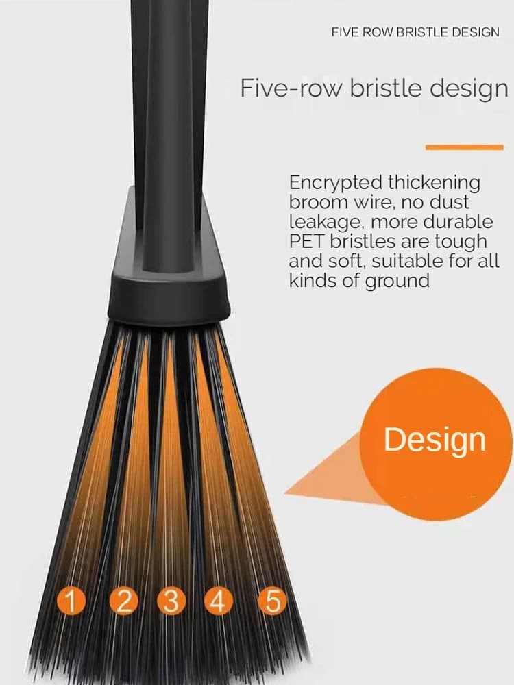 Balai à poussière de 50cm, vadrouille à presser à la main pour jardin, outils de nettoyage ménager, 