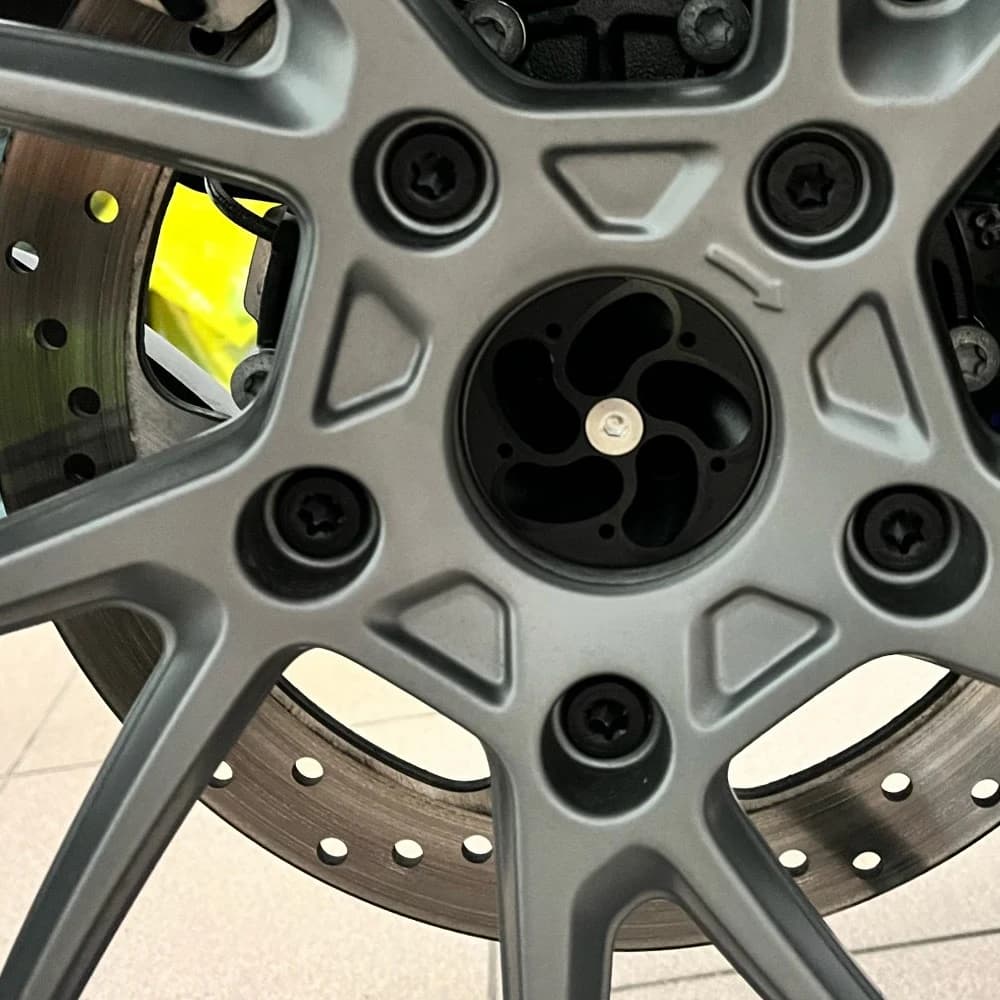 Protection d'essieu pour BMW R1200RS R1200RT R1200S R1200ST R1250RS R1250RT, couvercle de moyeu, boî