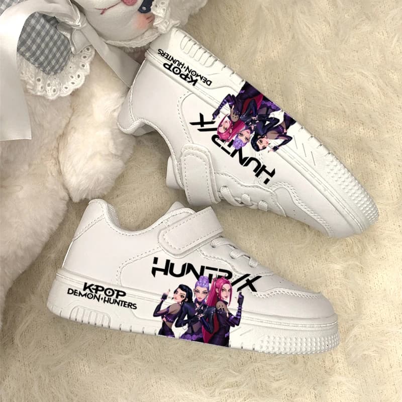 Chaussures décontractées KPOP pour enfants 2026 – Nouvelles baskets de sport imprimées Hunter pour f