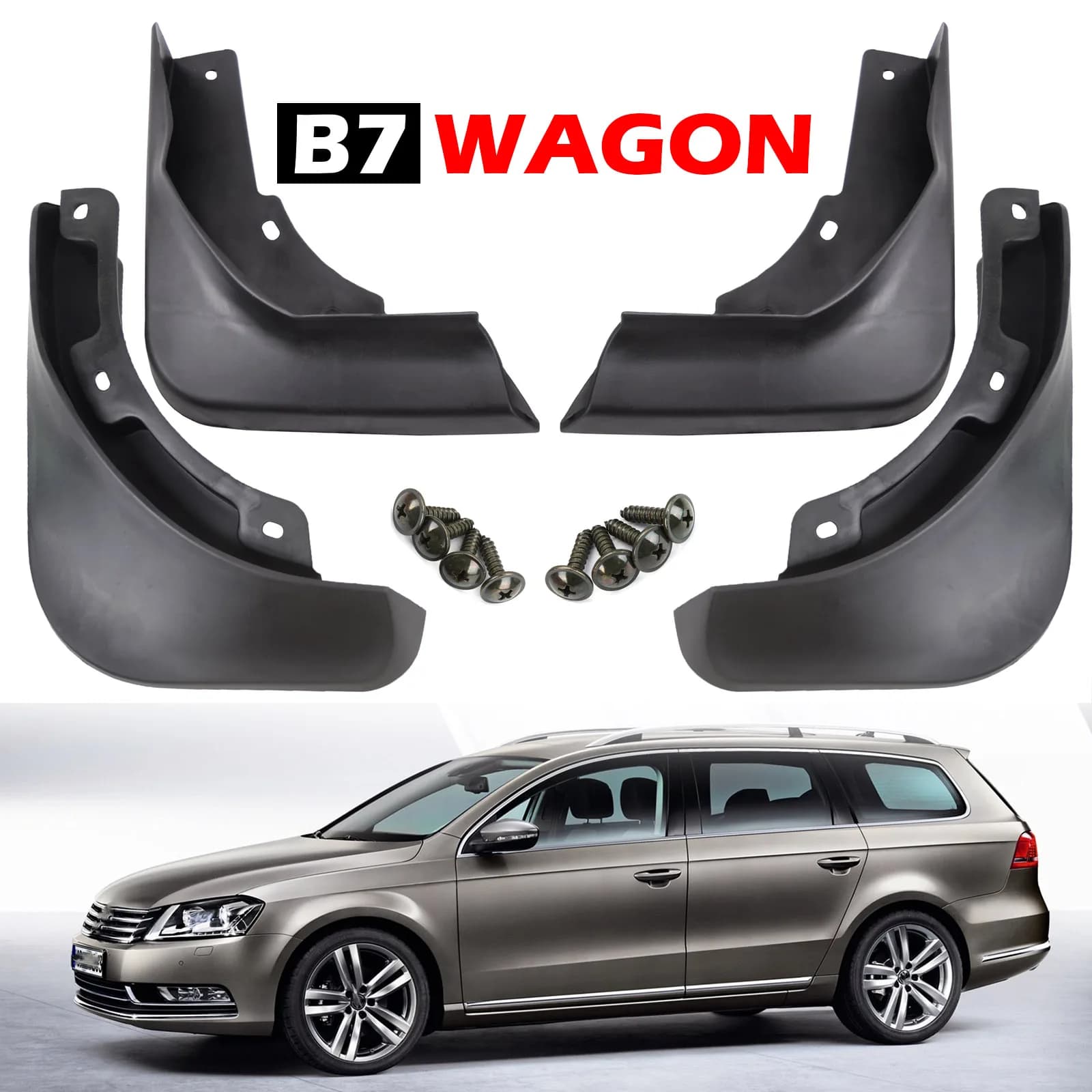 4X garde-boue de voiture pour VW Passat B7 3C variante Combi Estate 2011 - 2015 garde-boue garde-bou
