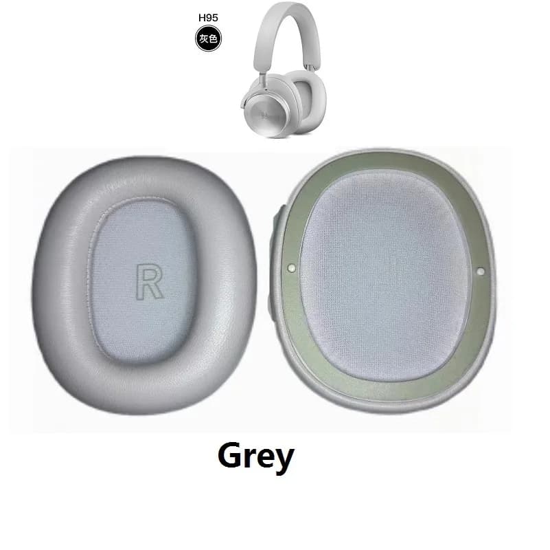 Coussinets d'oreille 100% originaux pour écouteurs B & O H95 Bang & Olufsen Beoplay H95, en cuir de 