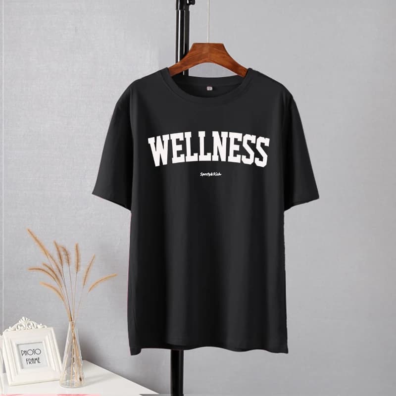 Hirsionsan Simple Haute Rue T-shirts Femmes Été Décontracté Doux O-cou T-shirts À Manches Courtes Fe