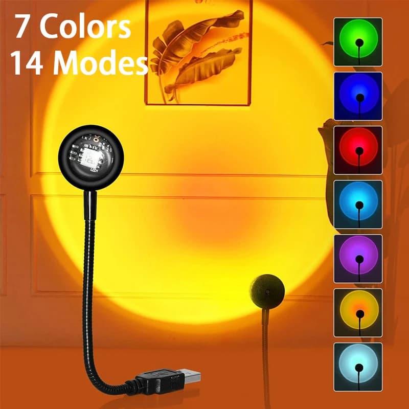 Lampe LED USB, budgétaire de lumière ambiante, photographie, escales murales, néons pour fête, chamb