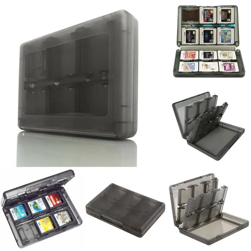 Étui pour cartes de jeu 28 en 1, Compatible avec Nintendo NEW 3DS / 3DS / DSi / DSi XL / DSi LL / DS