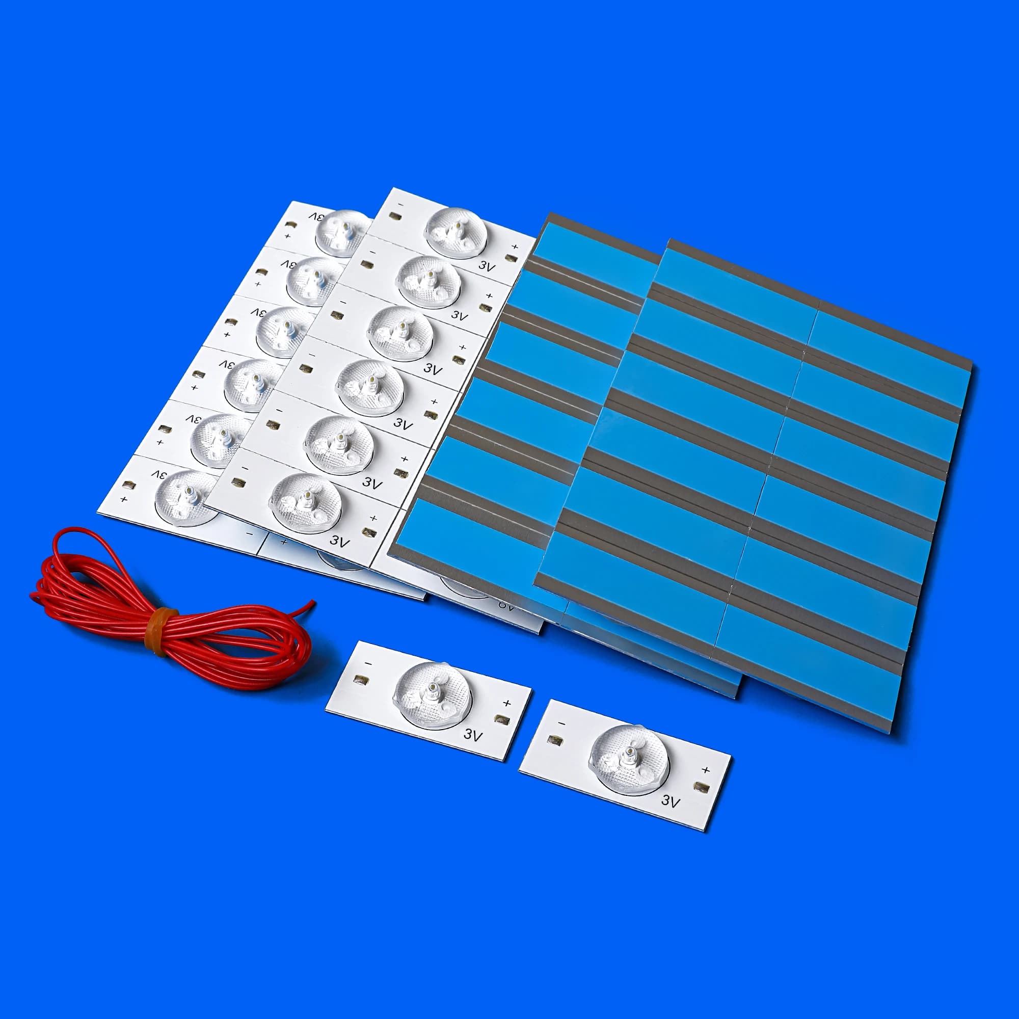 Perles de lampe SMD 3V 6V avec filtre à lentille optique pour réparation de télévision LED 32-75 pou