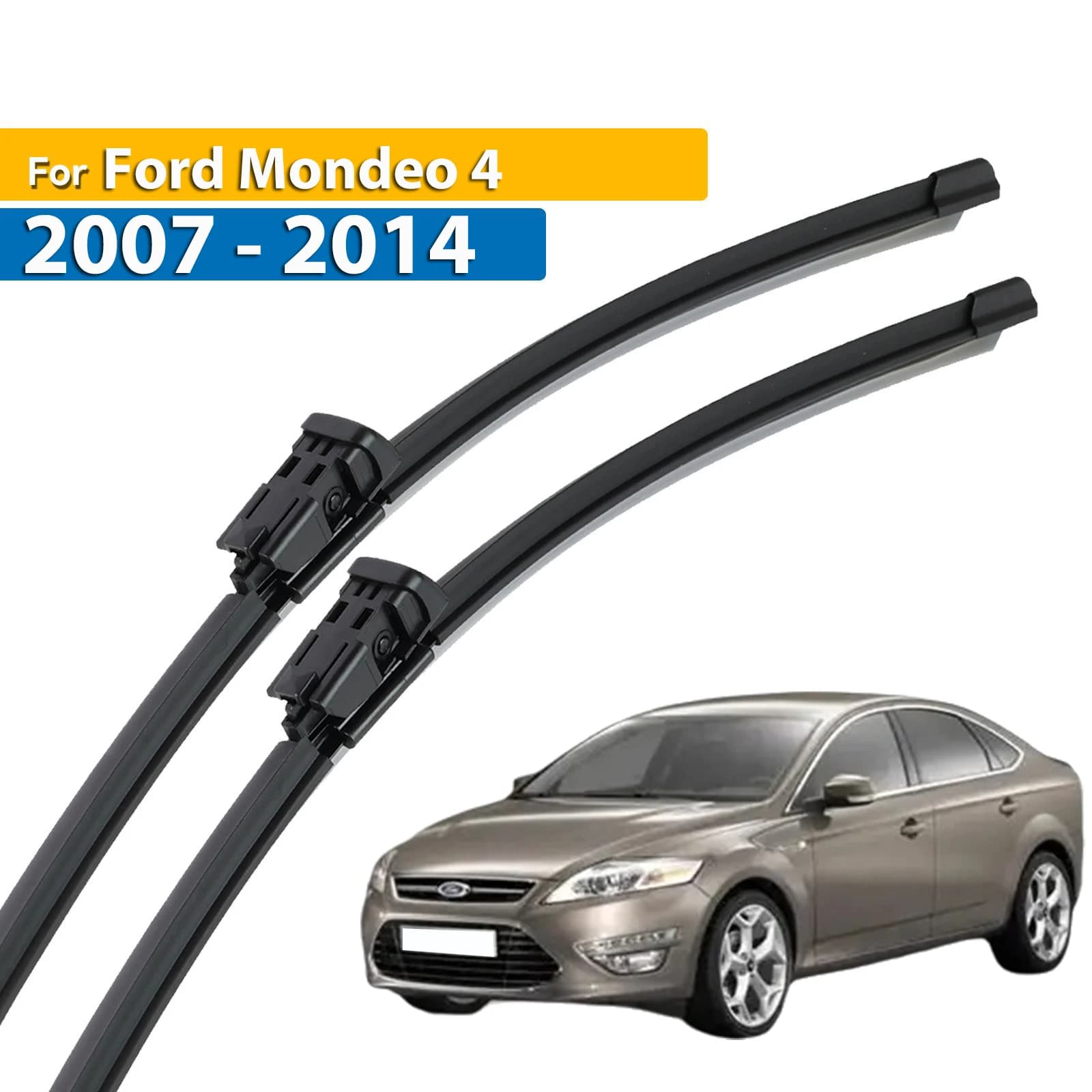 Erick's Wiper-Essuie-glace avant LHD pour Ford Mondeo 4 2007-2014, pare-brise, nettoyage des vitres,