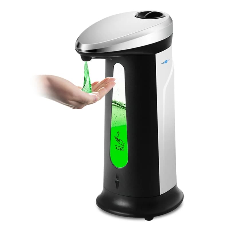 400ml Distributeurs De Savon Liquide Automatique ABS Intelligente Sans Contact Capteur À Induction L