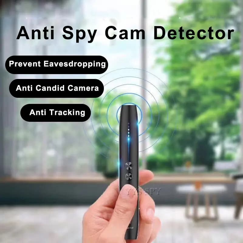 Stylo détecteur anti-caméra cachée, protection de sécurité, signal RF, écoute électronique, caméra e