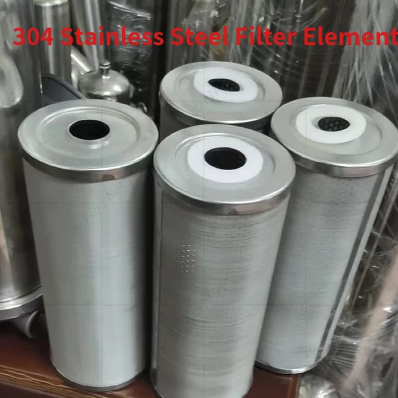 Élément filtrant en acier inoxydable 304, filtre à eau, boîtier en acier inoxydable, cartouche 5um p