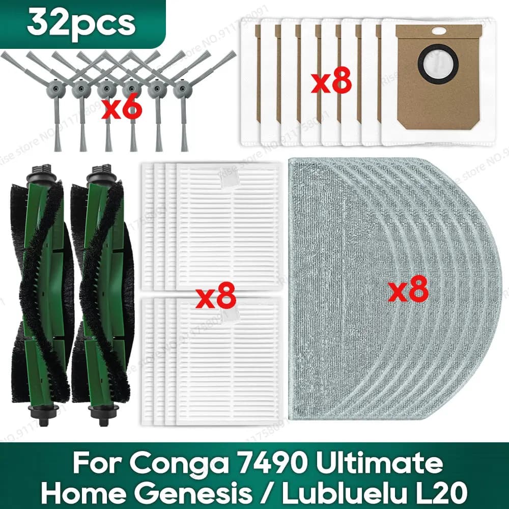 Compatible pour Conga 7490 Ultimate Home Genesis, Conga 8490 Ultimate Ultra Power Home, pièces de re