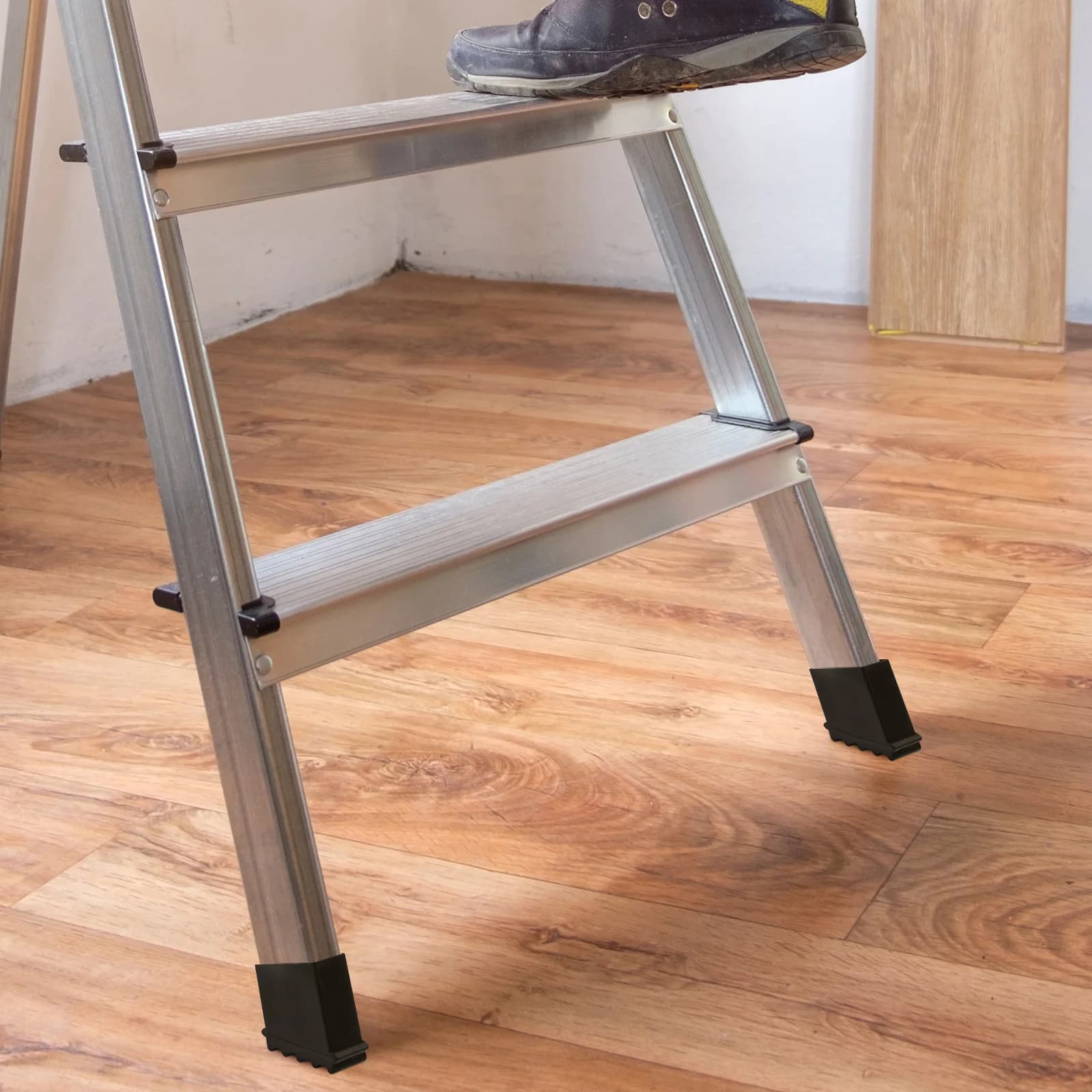 Couvre-pieds d'échelle antidérapants, 4 pièces, coussinet en caoutchouc, tapis de meubles polyvalent