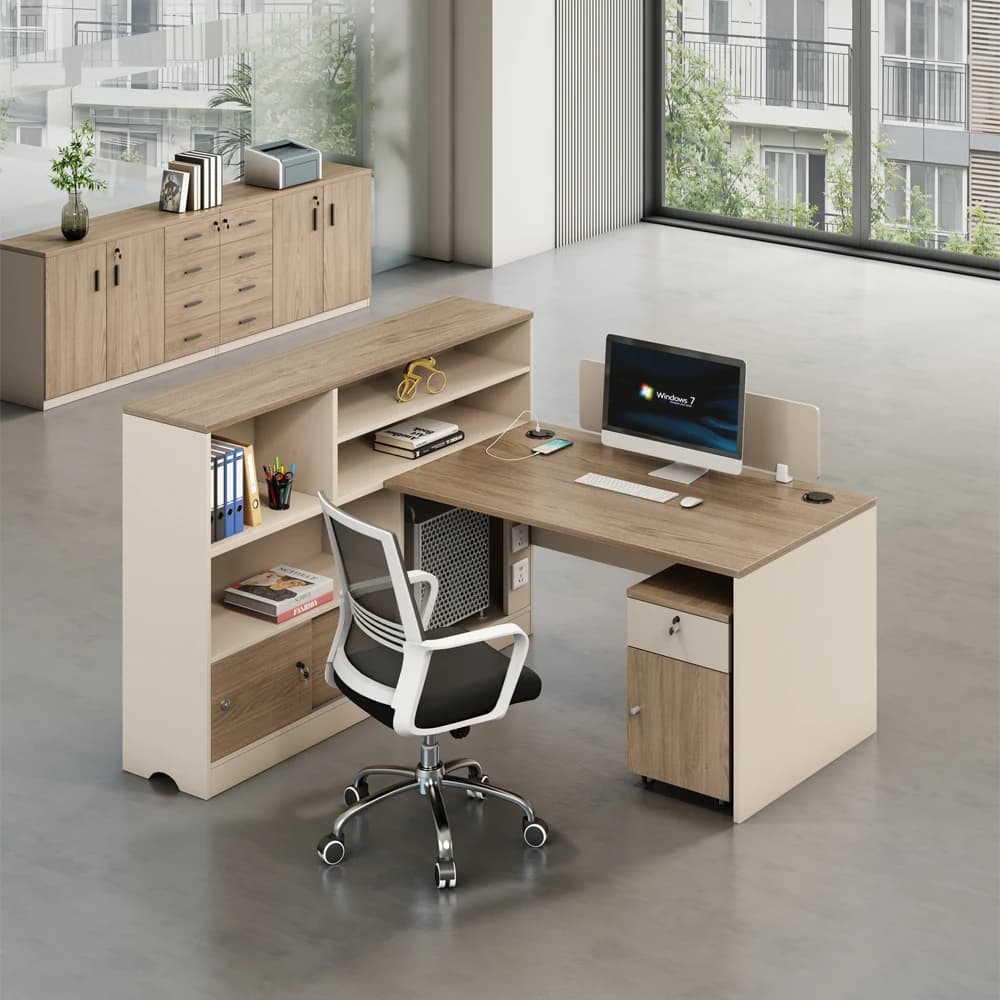 Haute qualité moderne Royal Convertible 1.5m MDF poste de travail de bureau modulaire bureaux de bur