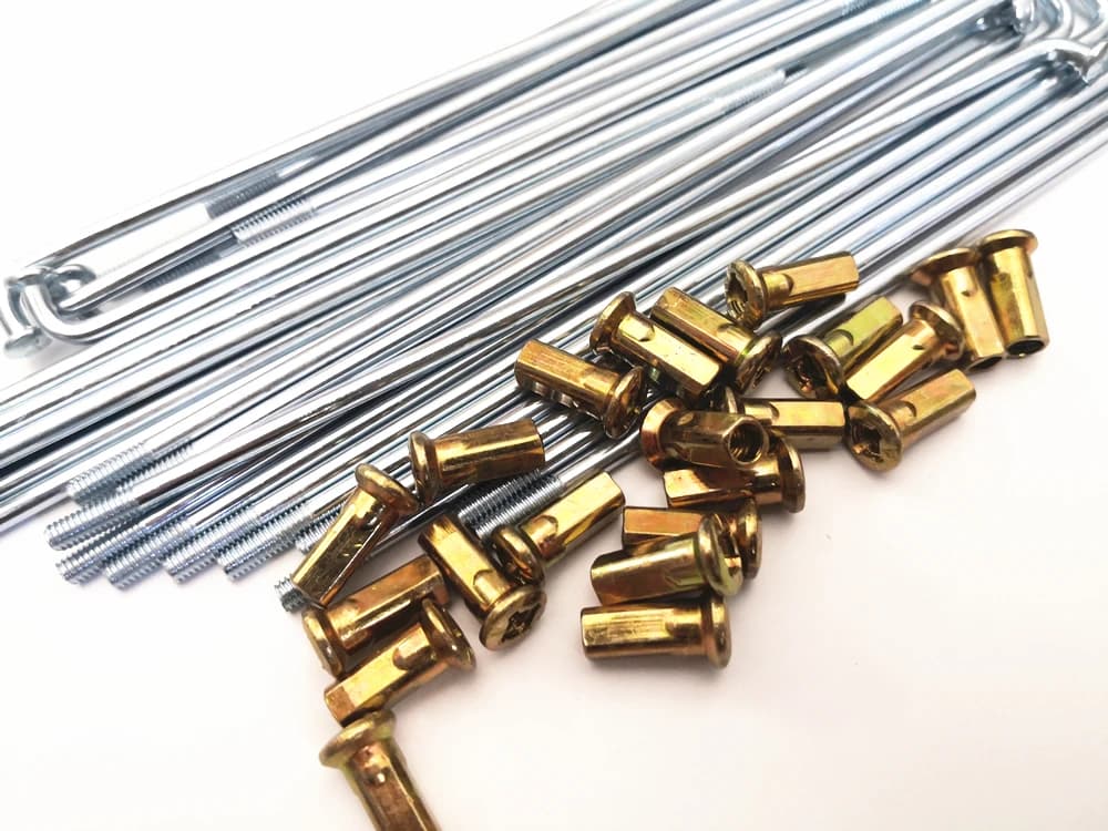 36/lot 8G 9K rayon de vélo diamètre 3.2/3.5/4.0mm * 125-235mm rayon de moto tout-terrain rayon de vé