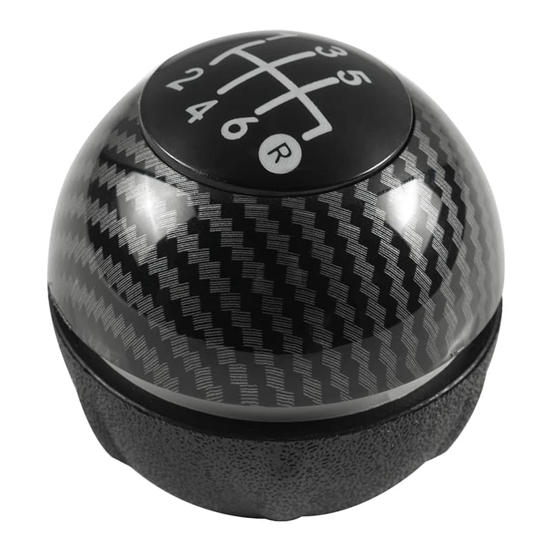 Pour Fiat 500 500C 2007-2018 5/6 vitesses pommeau de levier de vitesse Sitck tête en cuir guêtre bot