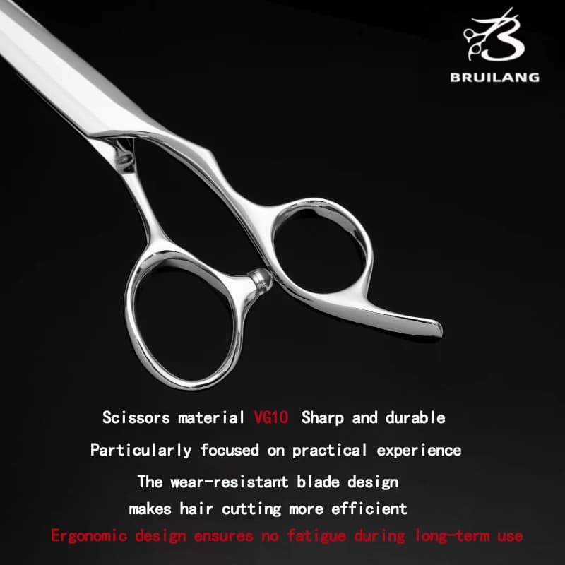 Outils de coiffure, tondeuses à cheveux en acier VG10, ciseaux à effiler, ensemble de 5,5-5,75-6,0-6
