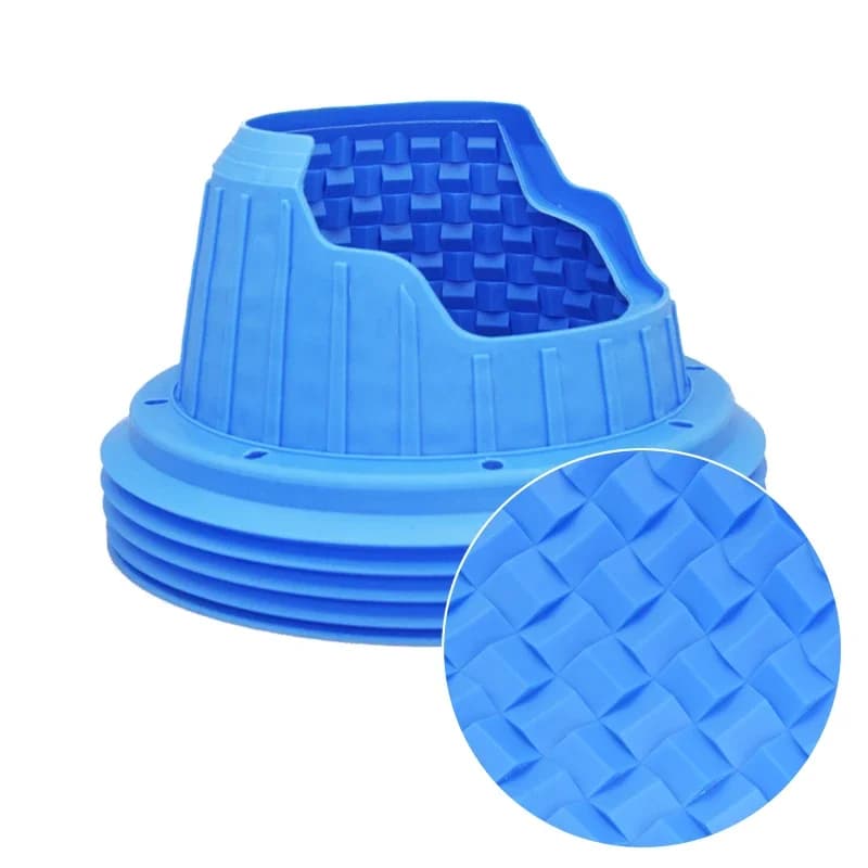 Tapis de protection en caoutchouc pour haut-parleur de voiture, 1 pièce, 6.5 pouces, housse étanche,