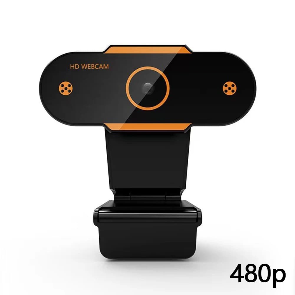 Caméra Webcam d'ordinateur USB 4K-480P HD, mise au point automatique, caméra PC CMOS avec micro pour
