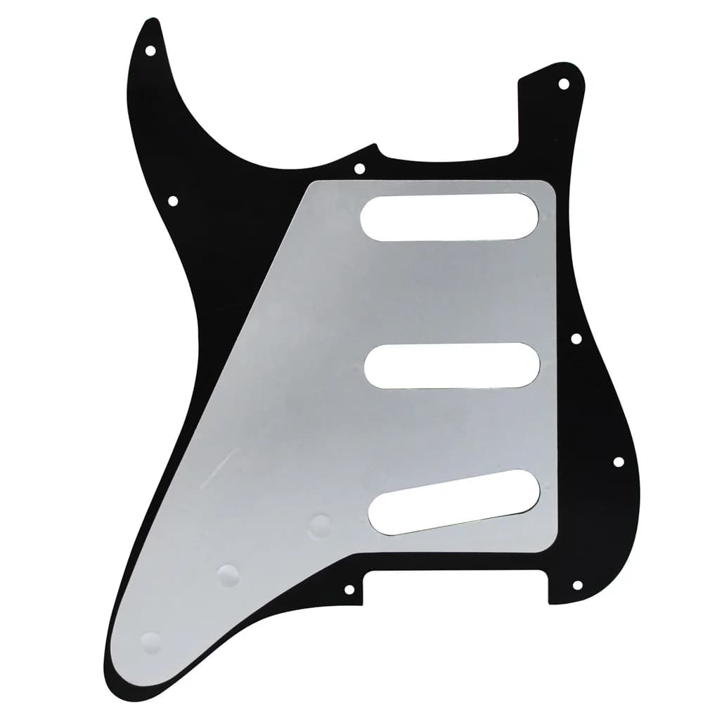 FLEOR ST SSS Electric JE514-Plaque de protection contre les rayures et vis pour 11 trous, 4 couleurs