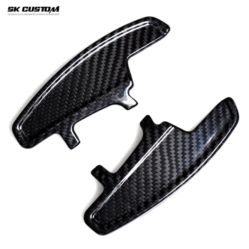 Extension de palettes de changement de vitesse en fibre de carbone SK CUSTOM pour Volkswagen VW GOLF