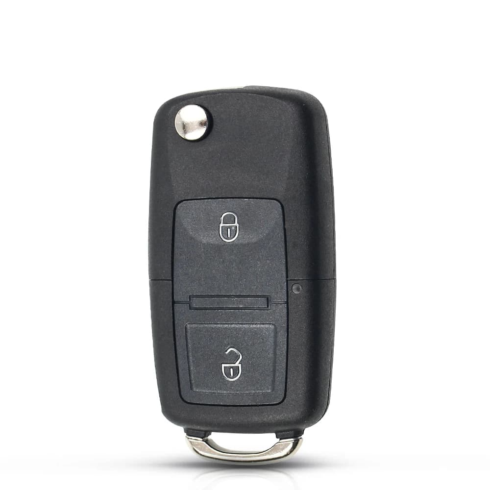 KEYYOU Clé à distance de voiture à 2 boutons 1J 0959753 AG 5FA 008399 -00 pour Seat Arosa Cordoba Ib