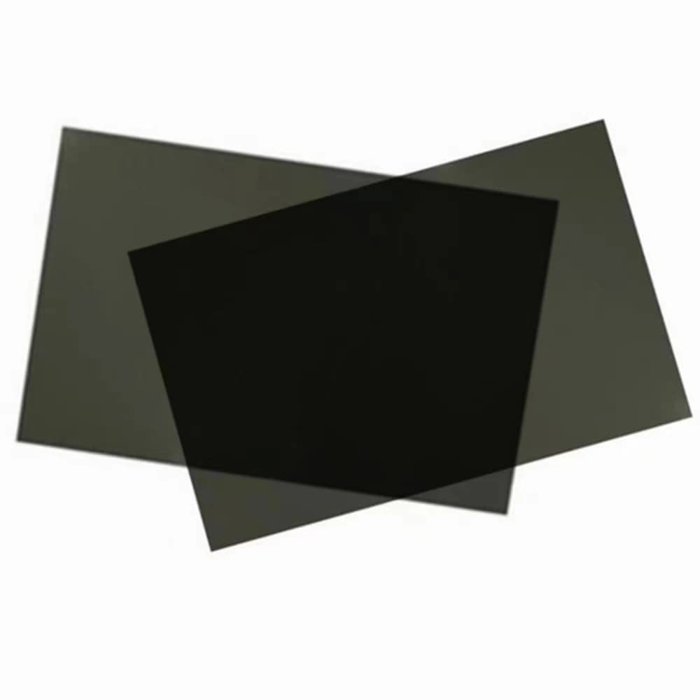 Feuille de Film polarisé linéaire adhésif à 0 degrés, 30x20cm, 10 pièces, filtres polarisants LCD, f