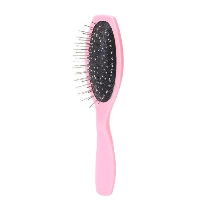 Brosse de peigne professionnelle antistatique en acier pour les Extensions de cheveux de perruque tê