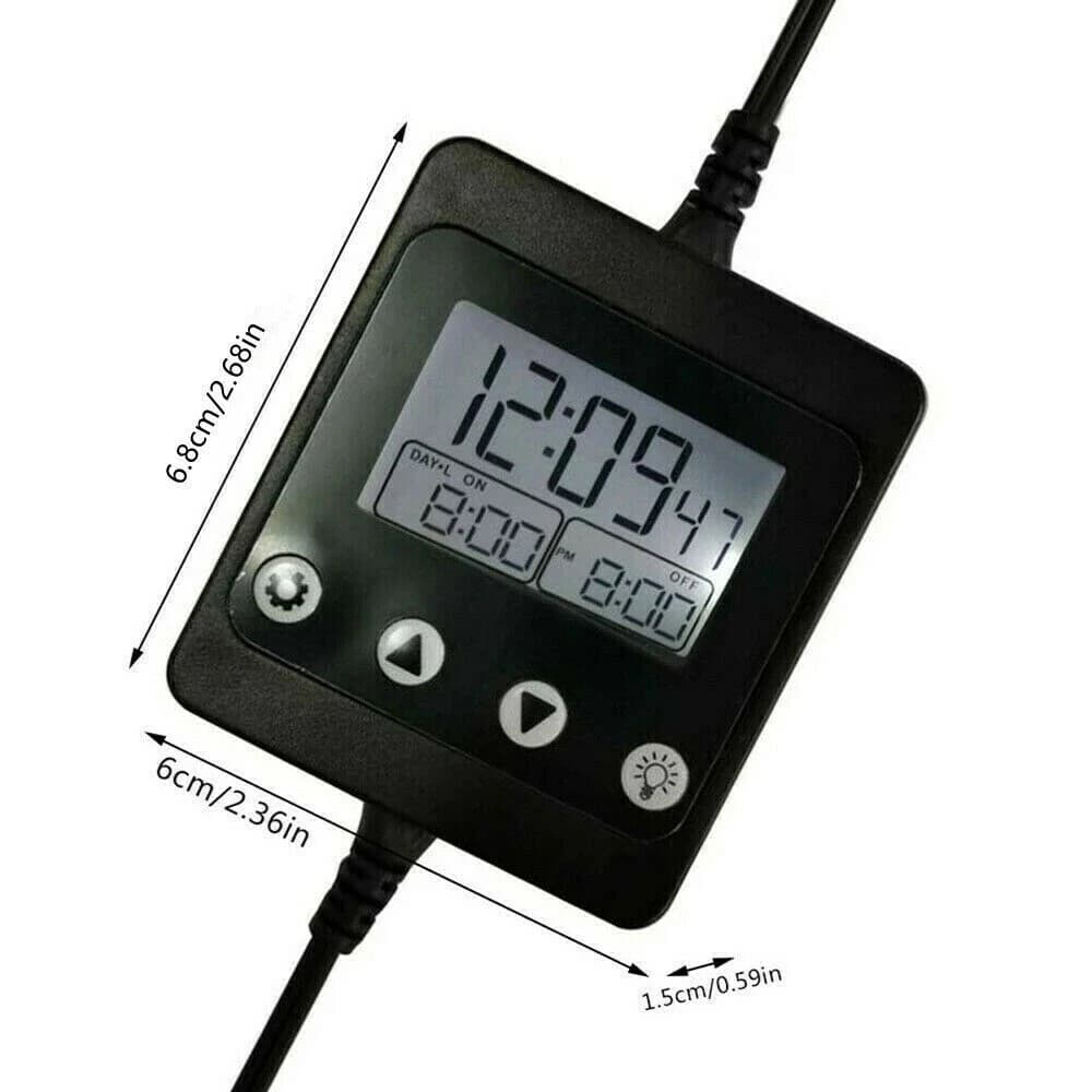 Système de gradation d'aquarium, minuterie de lumière LED pour Aquarium, contrôleur de variateur, ac