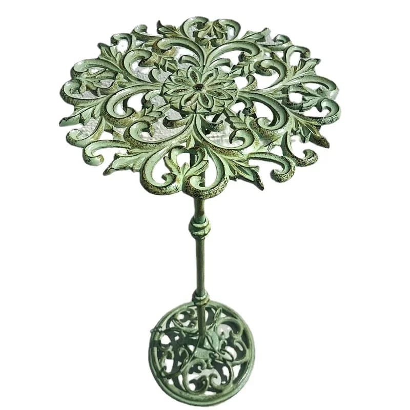 Vintage Do Old Stand pour Fleurs Fer Art Plancher Plante Étagères Balcon Décoration Étagère De Range