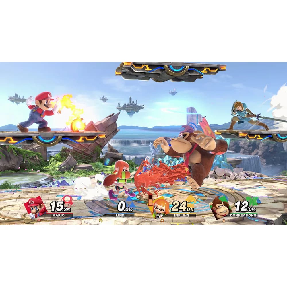 Super Smash Bros. Ultimate jeux switch OLED Lite Game Deals, 100% officiel, carte fongique originale