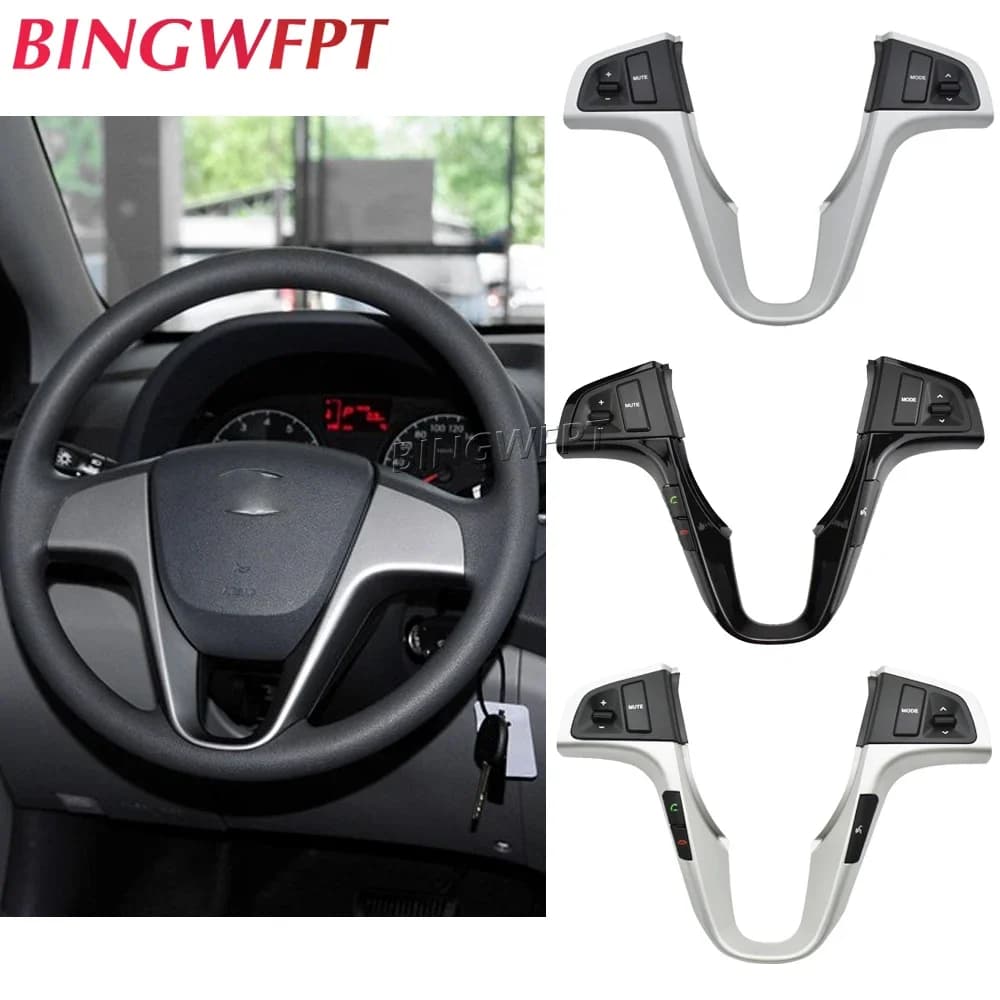 Boutons de volant pour Hyundai VERNA SOLARIS, multifonction, Bluetooth, Audio, Volume, commande de m