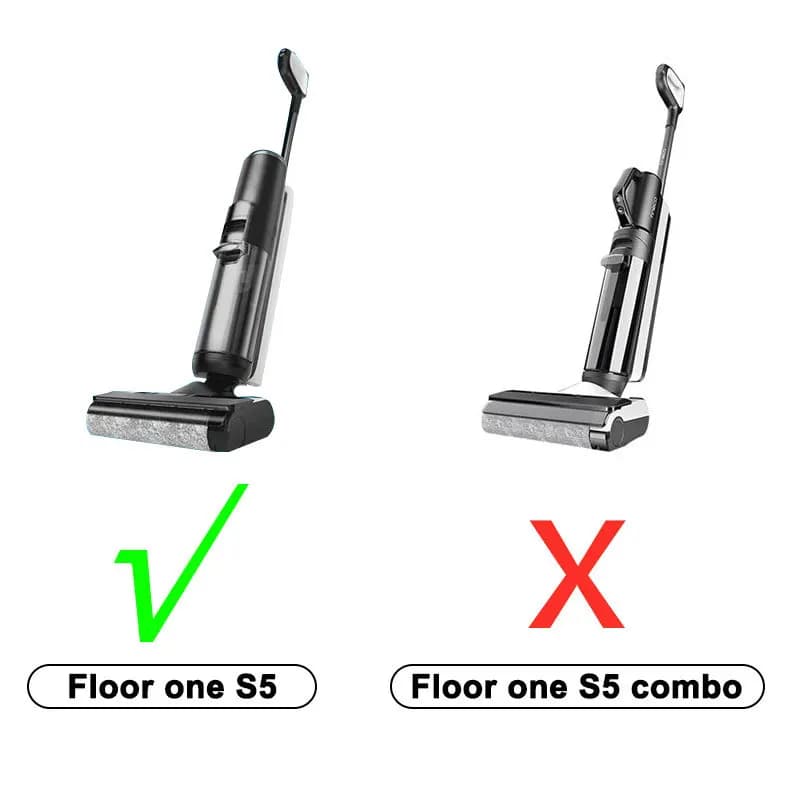 Convient pour Tineco Floor ONE S5 / S5 Pro 2 / S5 Pro / S5 Bleu, mais ❌ Pas pour la brosse et le fil