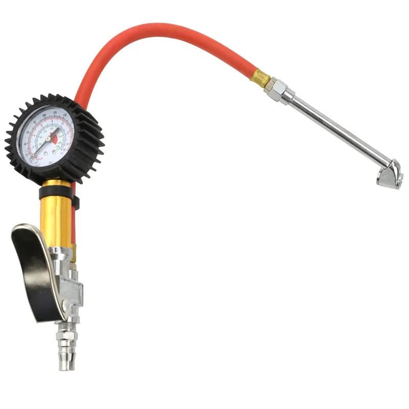 Gonfleur d'air pour pneus, compteur de pression des pneus, voiture, camion, pompe, jauge de tuyau, o