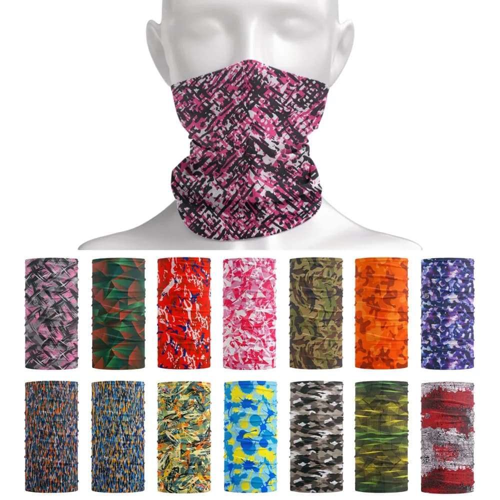 Bandanas de chasse camouflage pour hommes et femmes, écharpe tube multifonctionnelle, masque de cou,