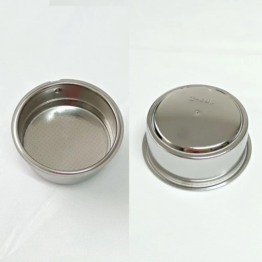 Porte-filtre à café réutilisable sans fond pour zones, support ix, pièces de cafetière expresso, 60m
