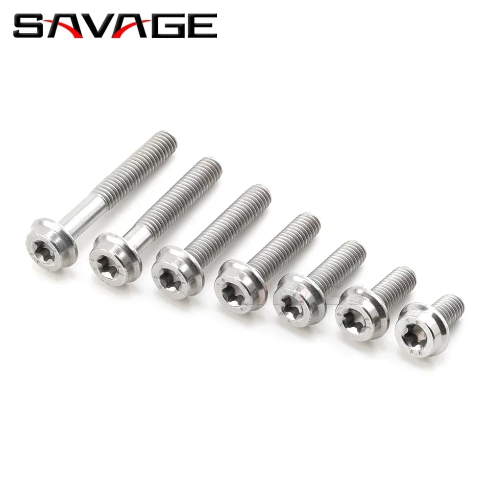 Boîtier de protection de moteur gauche droite pour Moto BMW, 6mm, boulon à vis couvert, accessoires,
