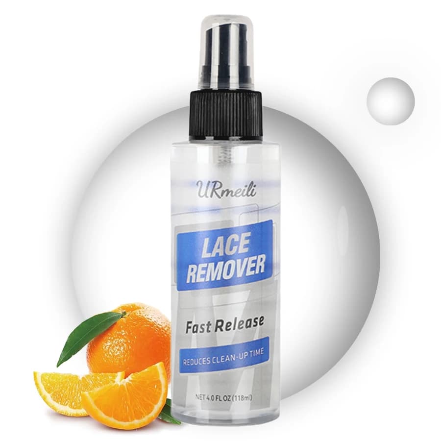 Spray dissolvant pour extensions de cheveux et ruban adhésif – Formule à action rapide, douce et non