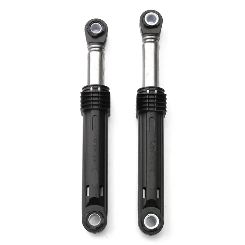 Amortisseur pour Machine à laver LG, 2 pièces 100N, partie de charge avant, coque en plastique noir,