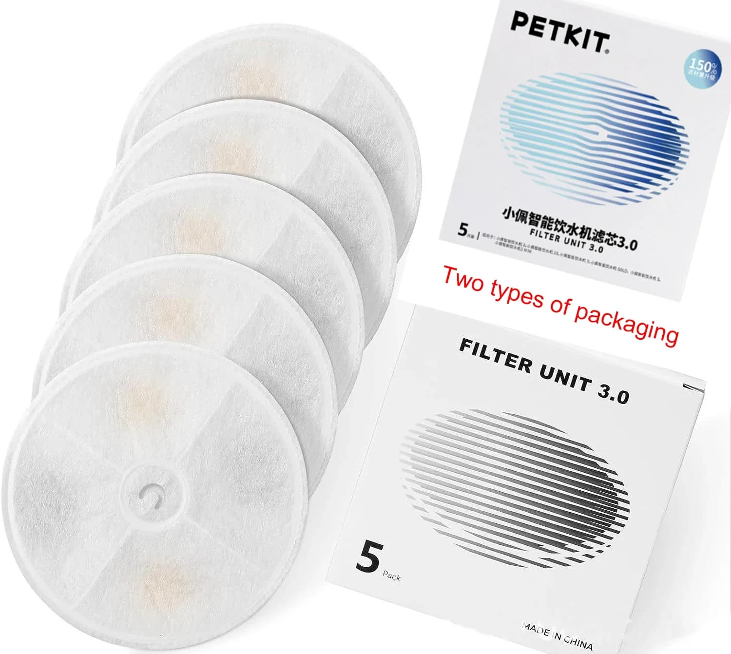 PETPeugeot-Fontaine à eau automatique pour animaux de compagnie, filtre 3.0, remplacement de la livr