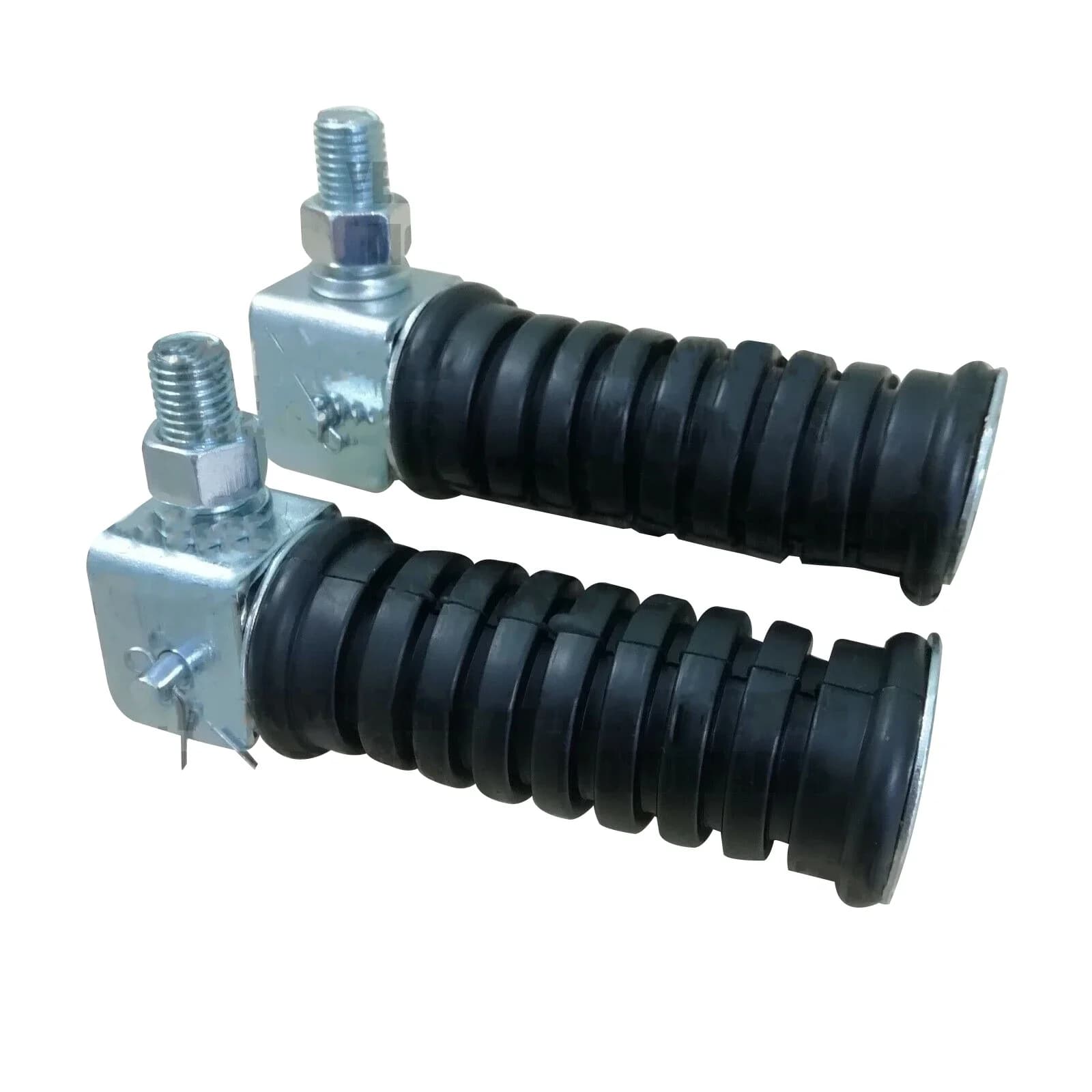 Repose-pieds arrière universels pour moto, repose-pieds, filetage 10mm, 1 paire