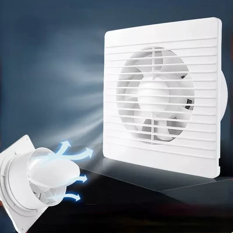 Ventilateur flacon silencieux pour toilettes, ventilateur flacon mural, ventilation pour la maison, 