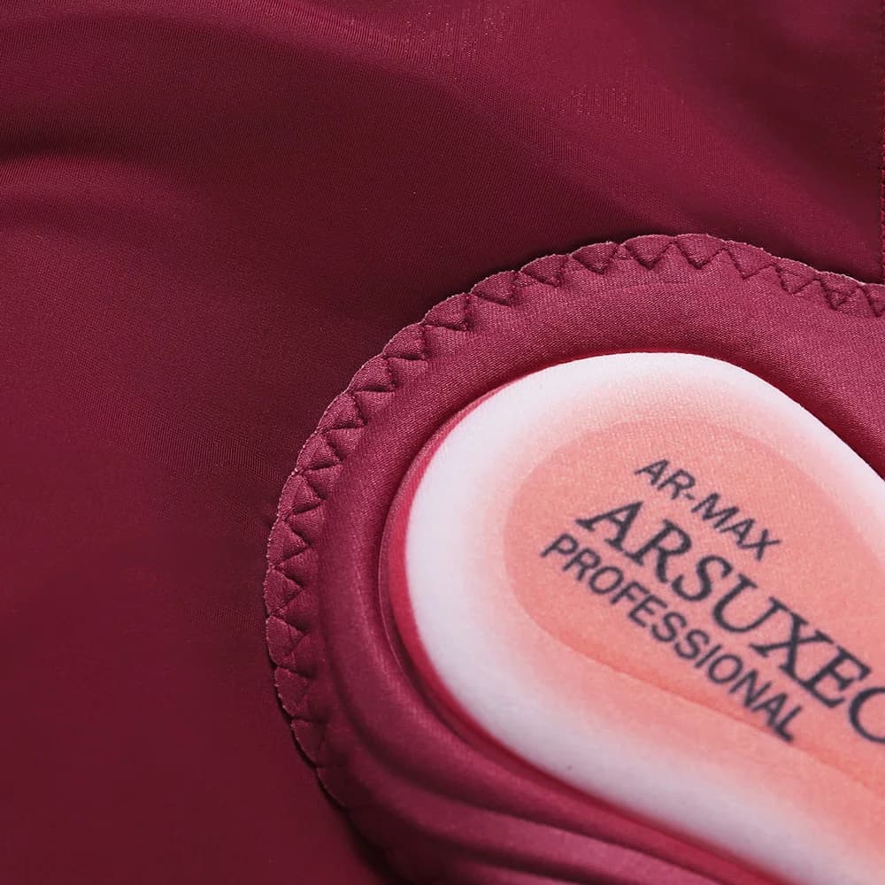 ARSUXEO-Short de cyclisme décontracté avec poches rembourrées pour femme, jupe-culotte pour le tenni