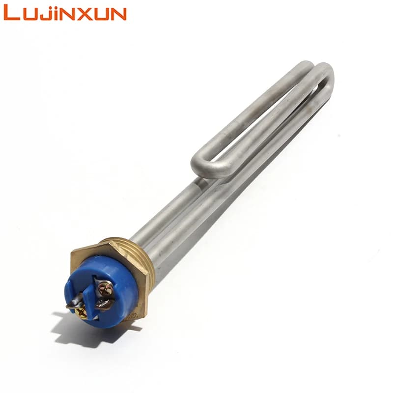 Chauffe-eau électrique à vis arrière, 152 avec filetage NPT 1 pouce, acier inoxydable 201, 1KW, 2KW,
