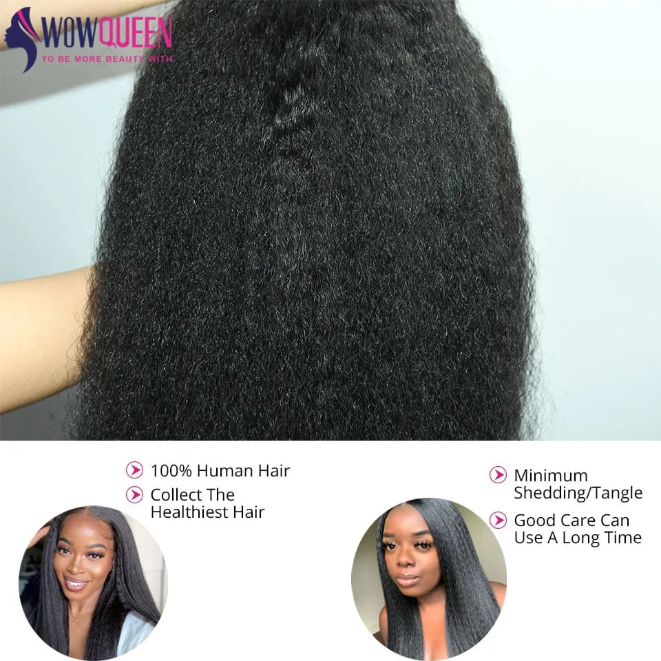Meche Tissage Humain Hair Kinky Natural Humain Hair Bundles 100% cheveux humain Raw humain hair yaki