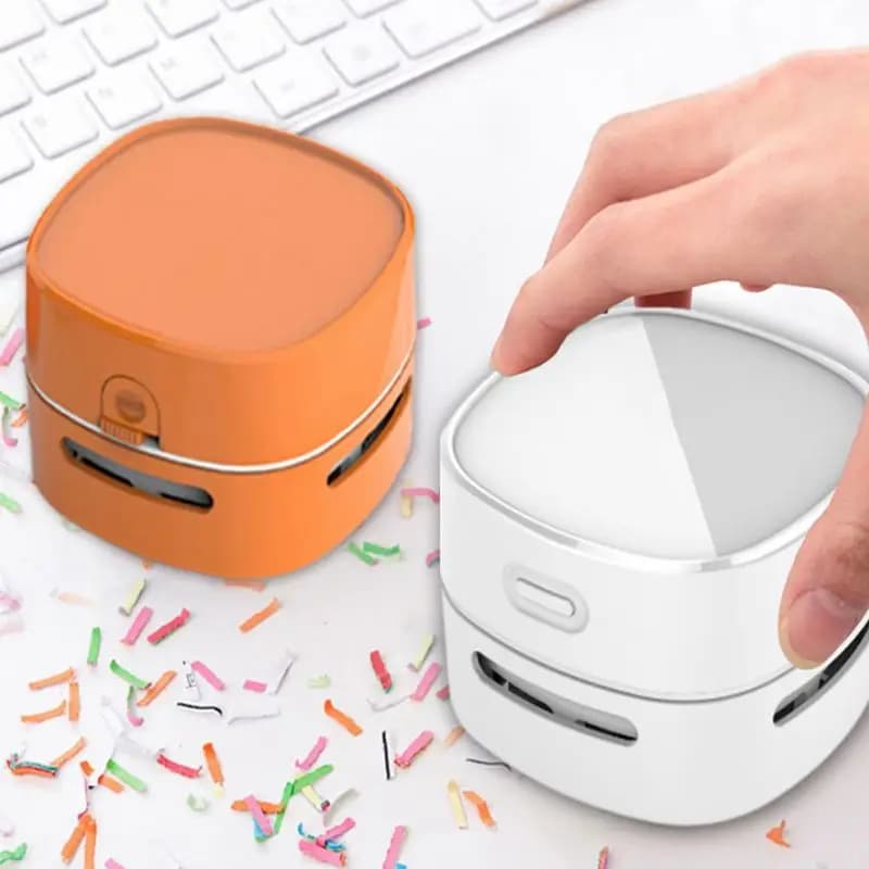 Aspirateur de bureau Portable sans fil, Mini aspirateur de bureau, poussière, balayeuse de Table de 