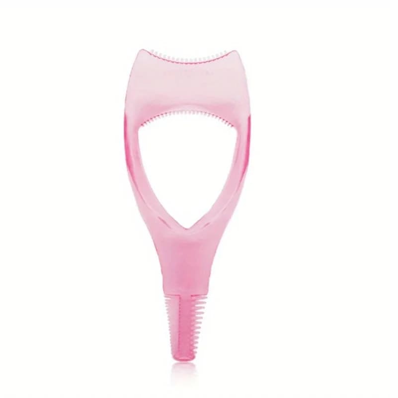 Modèle applicateur de Mascara 3 en 1 avec protection et étui pour recourbe-cils, support pour Eyelin