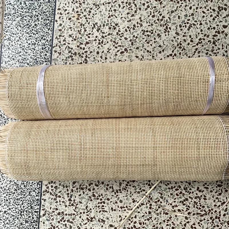 Rouleau de sangle de canne indonésienne en rotin naturel, matériel pour la décoration de meubles, ta
