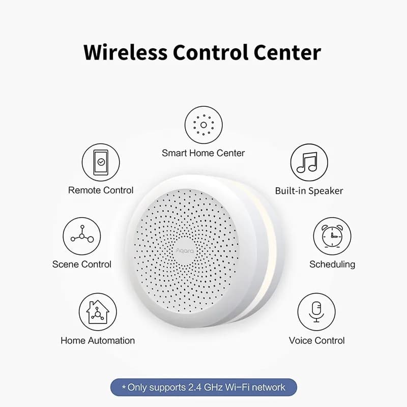 Aqara – Hub intelligent M1S, passerelle sans fil, directe d'usine, Zigbee 3.0, Wifi, veilleuse LED, 