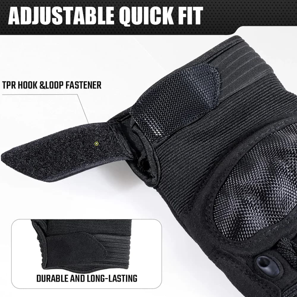 Gants tactiques pour écran tactile pour hommes, pour le cyclisme en plein air, la randonnée, le camp