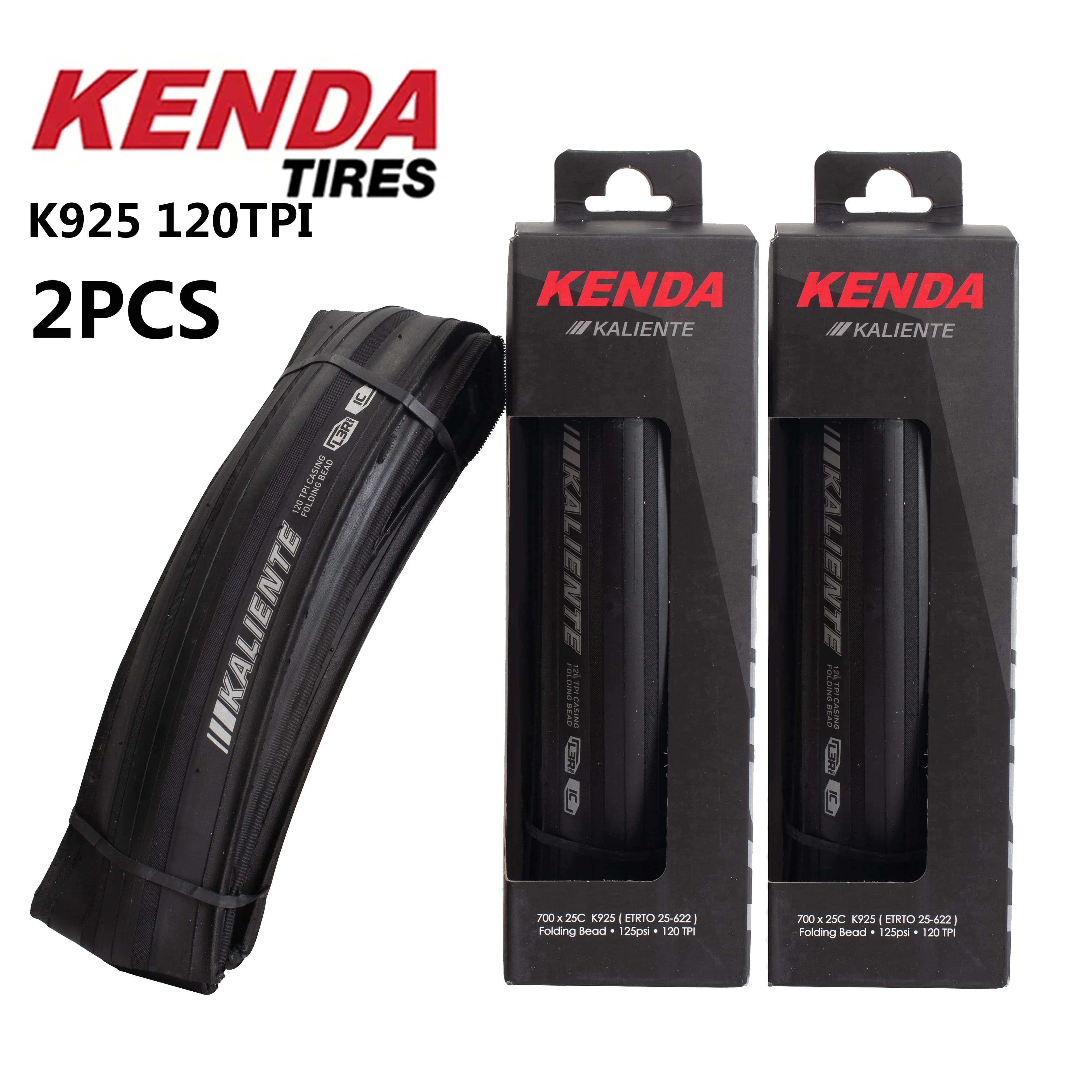 2 pièces KENDA K1018 K925 K1092 pneu de vélo de route 700x25C 700x28C pneu de vélo de route pneu de 