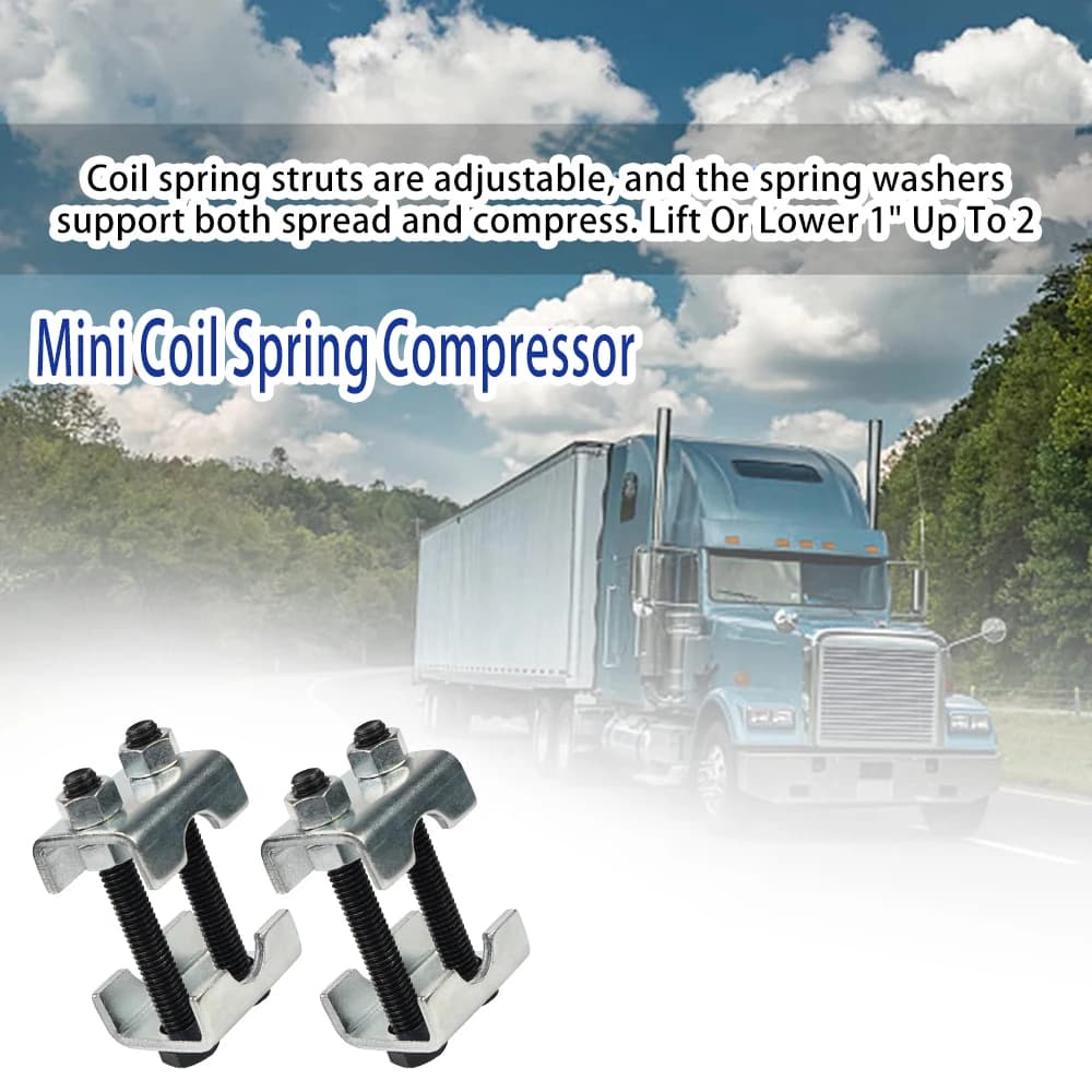 Entretoise réglable bidirectionnelle du ressort 2pcs/4pcs, mini amortisseur de contrefiche de compre